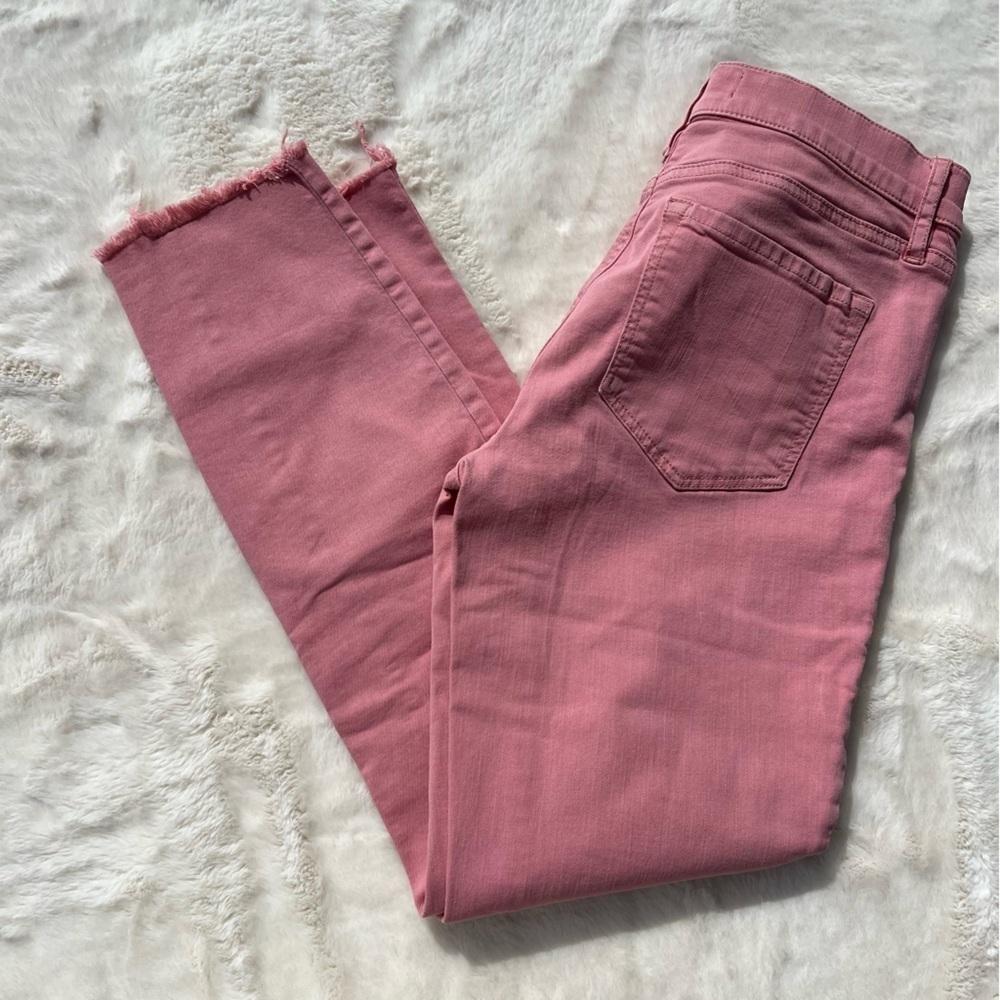 The Loft Skinny Crop Pink Jeans - Picture 7 of 7